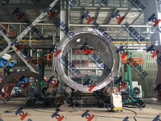 【感應加熱應用】核電裝備K2防城港徐大堡穩(wěn)壓器筒節(jié)，CAP1400安注箱筒