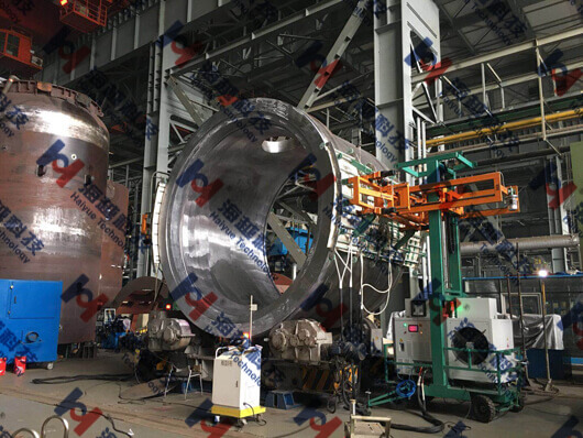 【感應加熱應用】核電裝備K2防城港徐大堡穩(wěn)壓器筒節(jié)，CAP1400安注箱筒