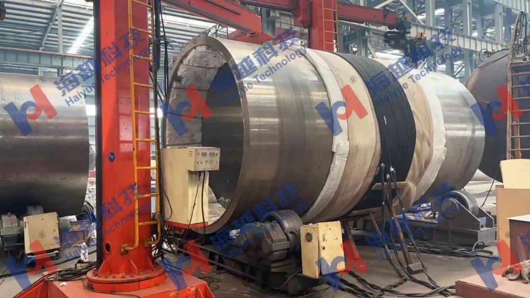 直徑2700mm，壁厚110mm，熱處理溫度690±14℃